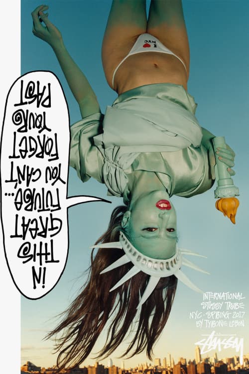 タイロン・ルボン撮影の ステューシー 2017年春夏ルックブック