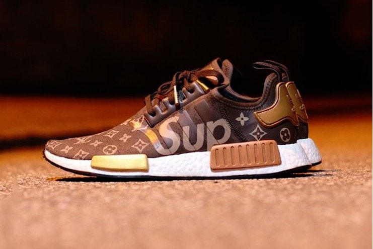 Supreme x Louis Vuitton x adidas NMD R1 のカスタムモデル