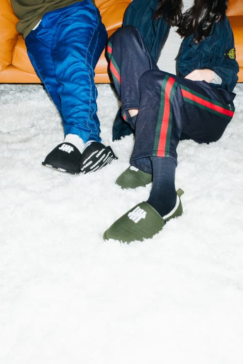 寒い季節に欠かせない UNDEFEATED のハウススリッパ