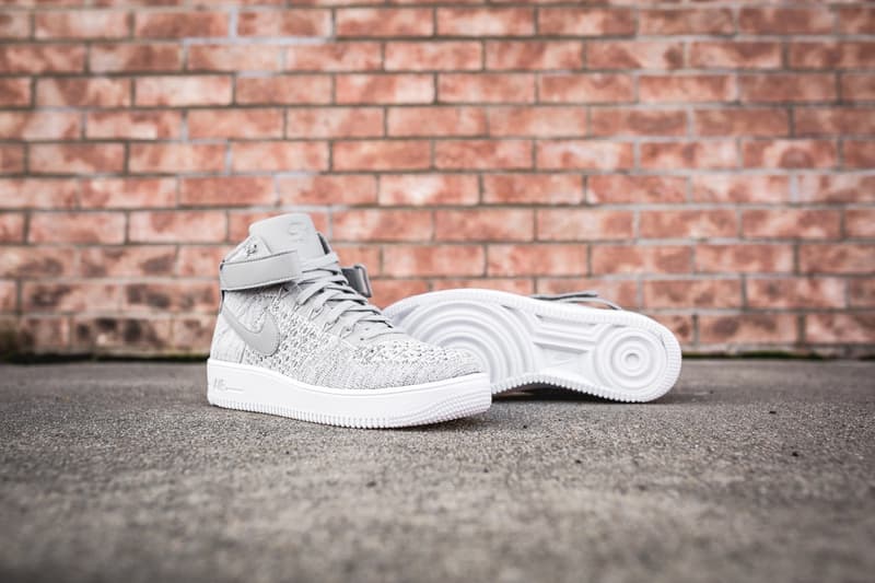 Nike Air Force 1 Ultra FlyKnit Mid “Wolf Grey”