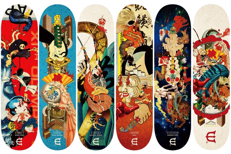 evisen skateboards