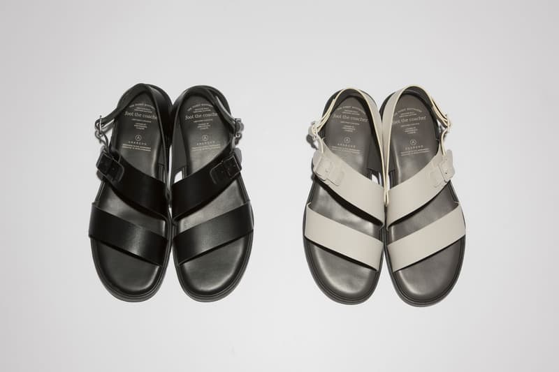 フット ザ コーチャーの新作サンダルシリーズ