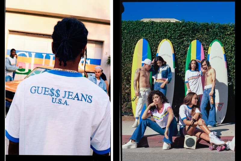 エイサップ・ロッキー とGUESS Originals のコラボアイテム全ルック