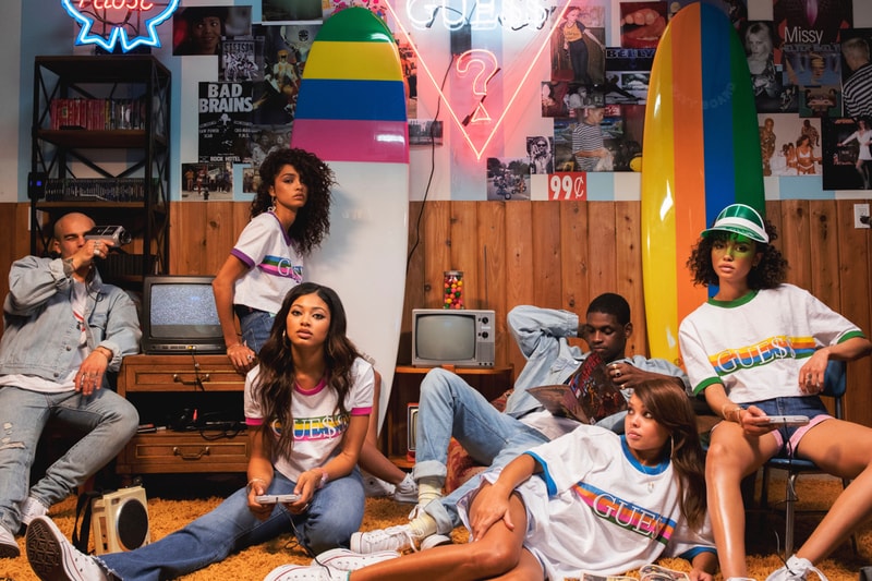 エイサップ・ロッキー とGUESS Originals のコラボアイテム全ルック