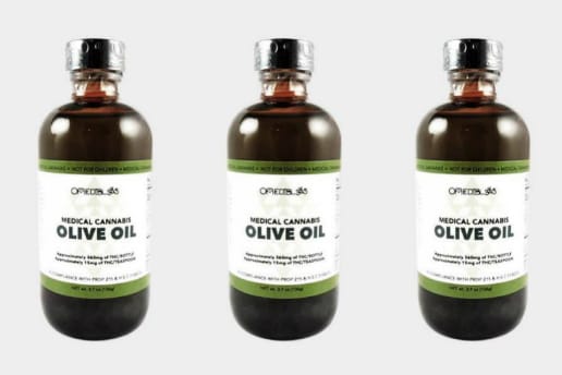 カリフォルニアで生産している大麻混合オリーブオイル