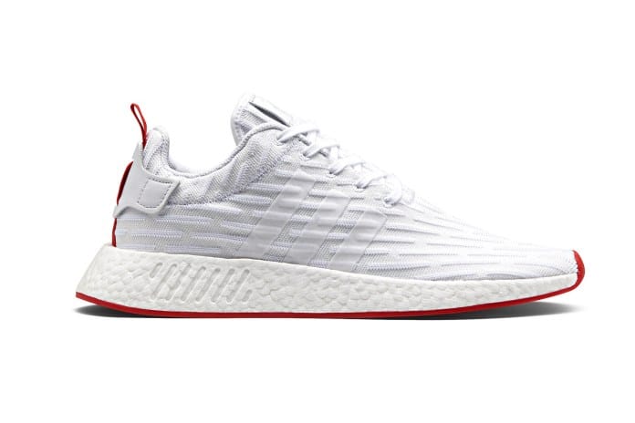 adidas よりホワイト＆レッドのシンプルな NMD_R2 が登場