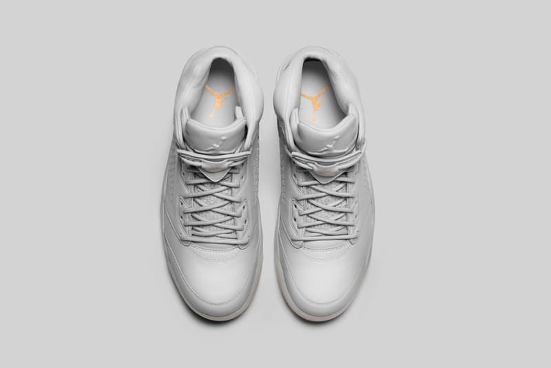 スーパークリーンなエアジョーダン5 "Pure Platinum" モデルのビジュアルが登場