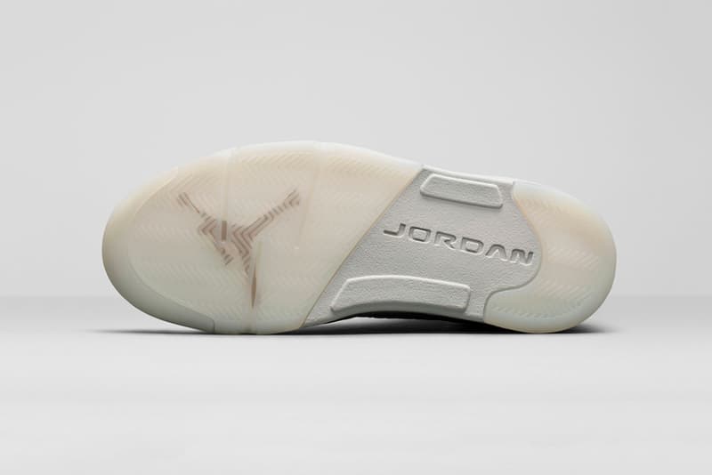 スーパークリーンなエアジョーダン5 "Pure Platinum" モデルのビジュアルが登場
