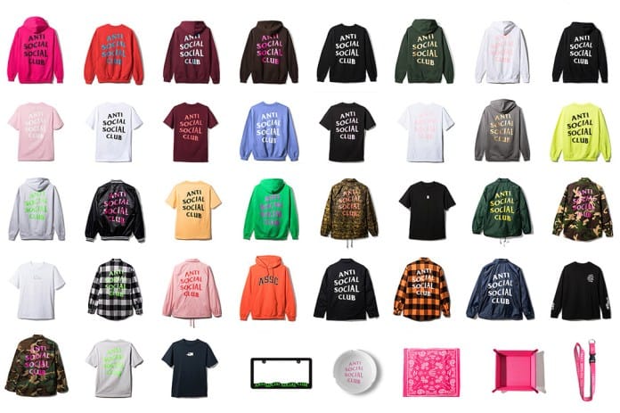 Anti Social Social Club 2017年春夏コレクション 全アイテムが公開