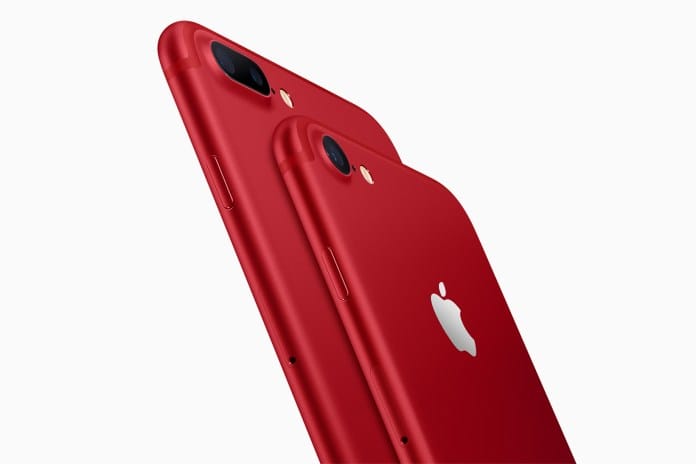 Apple が限定版 iPhone 7 / 7 Plus (PRODUCT)RED を発表