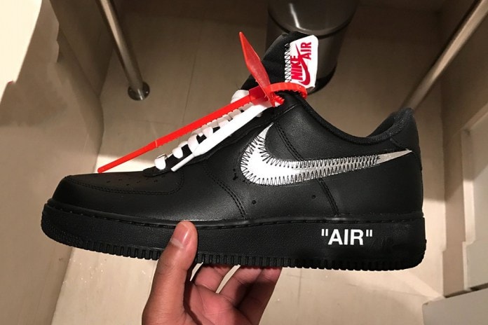 エイサップ・バリが OFF-WHITE™ x Nike Air Force 1 Low の画像を Twitter に投稿