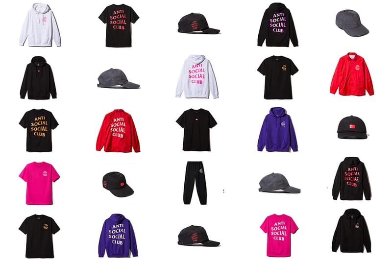 Anti Social Social Club アジア限定コレクションのフルラインアップが公開