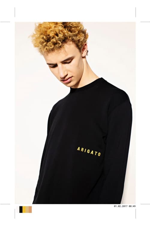 スウェーデン発のアップカミングブランド Axel Arigato が初のアパレルコレクションを制作