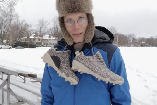 人気 YouTuber のブラッド・ホールが YEEZY Cleats を履いて40ヤード走にチャレンジ