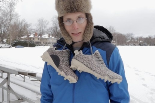 人気 YouTuber のブラッド・ホールが YEEZY Cleats を履いて40ヤード走にチャレンジ