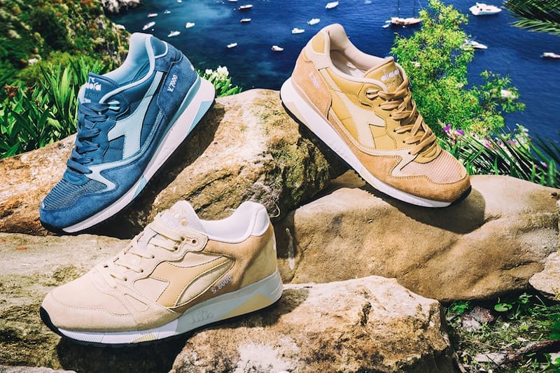 diadora のカプリ島をテーマにしたプレミアムシリーズ