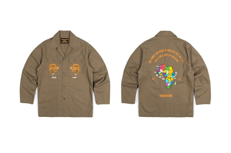 maharishi が “Tour d’Afrique”カプセルのファーストデリバリーをリリース