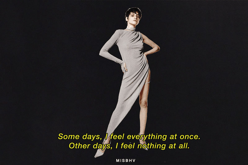 ミスビヘイヴ2017年春夏 “Closed Caption” キャンペーン