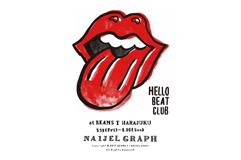 ナイジェルグラフのアートエキジビション“HELLO BEAT CLUB” @ ビームスT 原宿