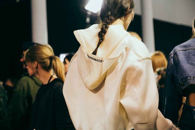 OFF-WHITE 2017年秋冬ウィメンズコレクション バックステージ