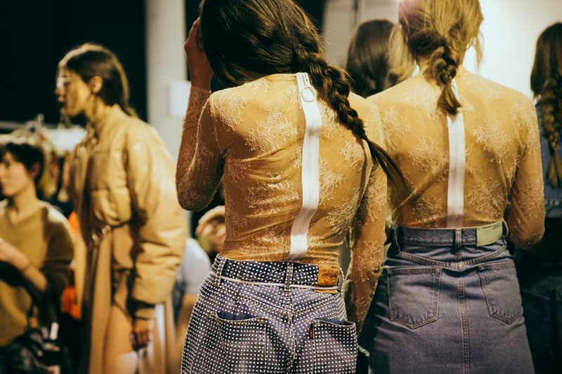 OFF-WHITE 2017年秋冬ウィメンズコレクション バックステージ