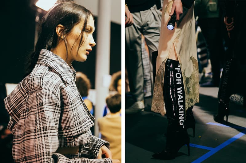 OFF-WHITE 2017年秋冬ウィメンズコレクション バックステージ