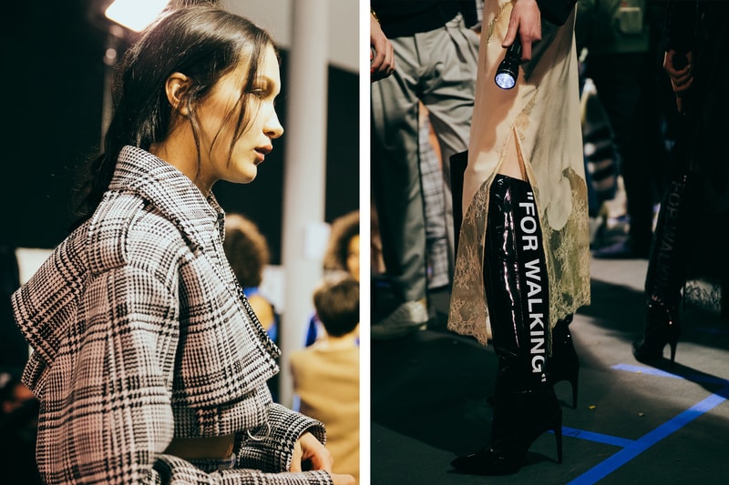OFF-WHITE 2017年秋冬ウィメンズコレクション バックステージ