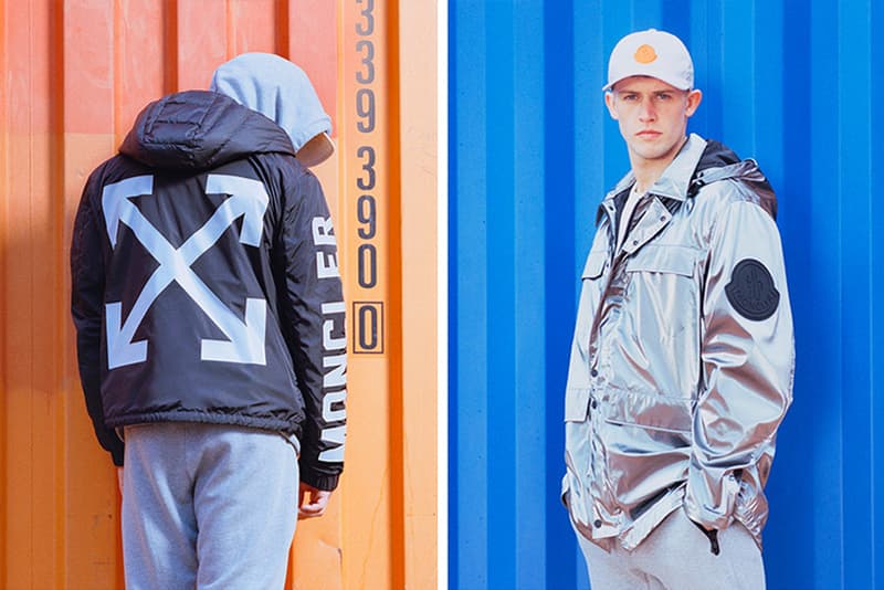 OFF-WHITE Moncler Moncler O オフホワイト　モンクレール　モンクレールオー