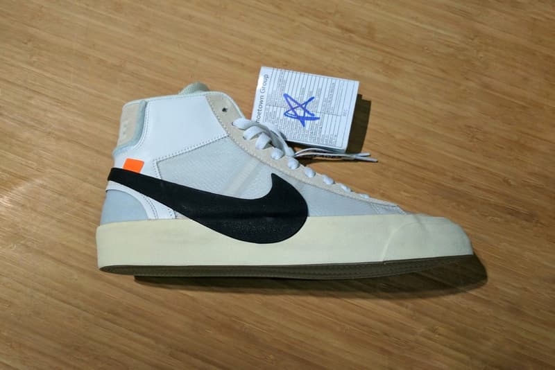 OFF-WHITE NIKE BLAZER MID オフホワイト ナイキ ブレイザーミッド