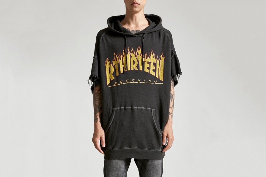 Thrasher が米デニムブランド R13 のフレイムロゴ盗用を厳しく非難 Hypebeast Jp Thrasher が米デニムブランド R13 のフレイムロゴ盗用を厳しく非難 Hypebeast Jp