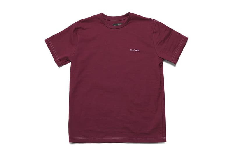 カナダ発ブランド Raised by Wolves の “FUCK OFF” をテーマにしたアイテムをご紹介