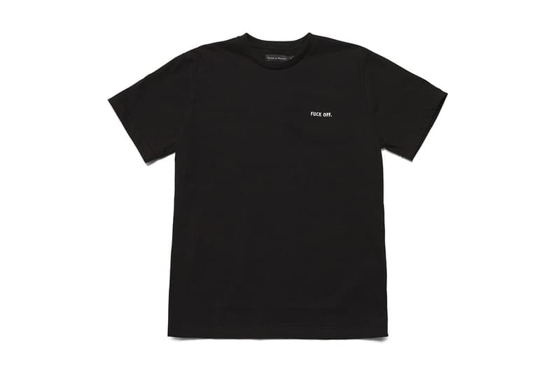 カナダ発ブランド Raised by Wolves の “FUCK OFF” をテーマにしたアイテムをご紹介
