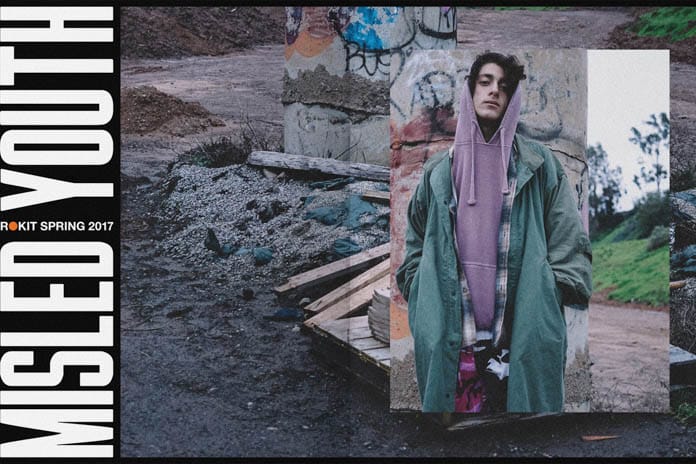 日の丸をモチーフにする親日ストリートブランド ROKIT の2017年春夏コレクション