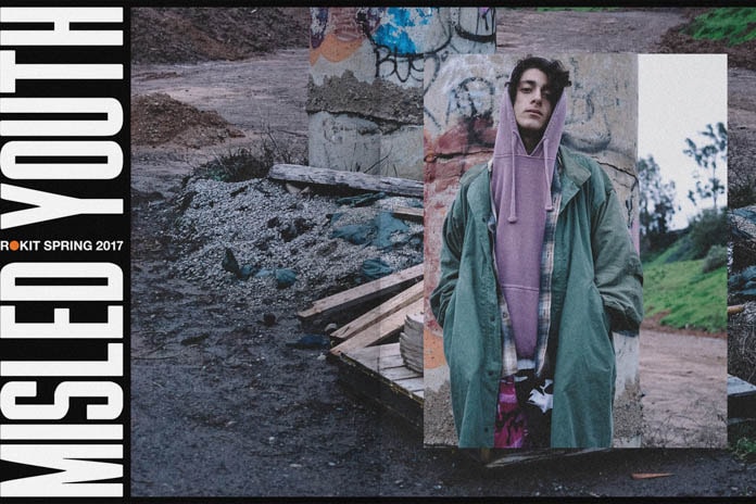 日の丸をモチーフにする親日ストリートブランド ROKIT の2017年春夏コレクション