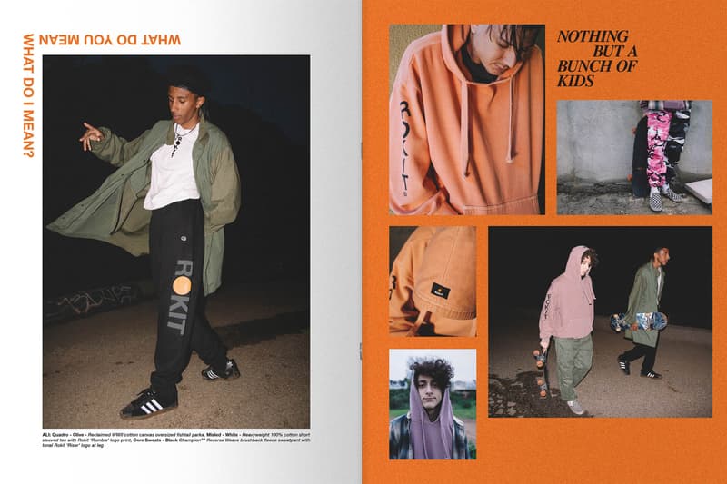 日の丸をモチーフにする親日ストリートブランド ROKIT の2017年春夏コレクション