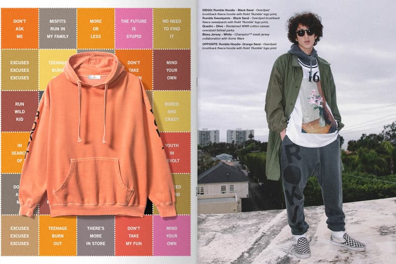 日の丸をモチーフにする親日ストリートブランド ROKIT の2017年春夏コレクション