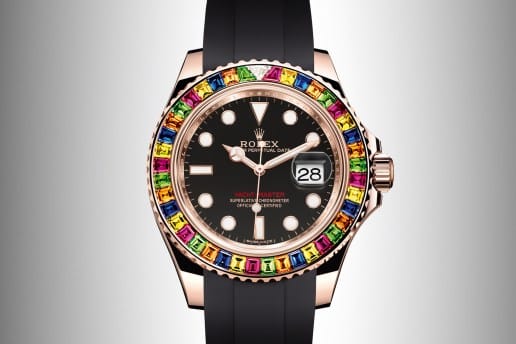 Rolex が色鮮やかな宝石でその身を包んだ新 Yacht-Master 40 を公開