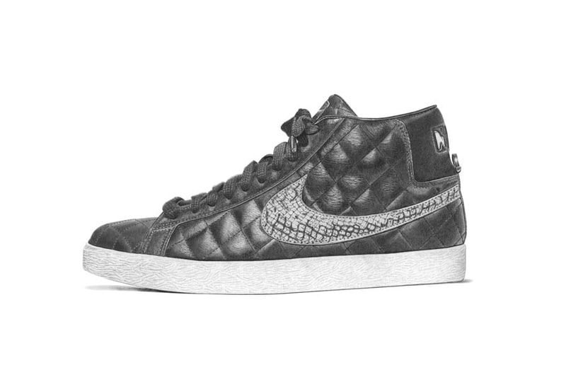URBAN RESEARCH 表参道店で steph f morris x KING MASA スニーカーイラストレーションが発売