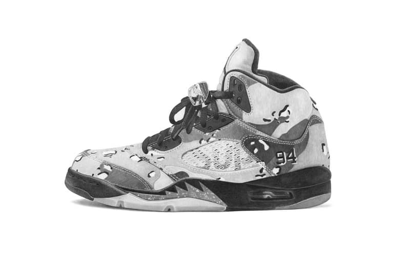 URBAN RESEARCH 表参道店で steph f morris x KING MASA スニーカーイラストレーションが発売