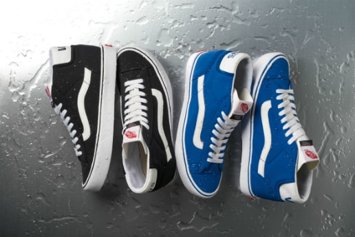 防水透湿素材を用いた Vault by Vans x Schoeller によるフットウェアカプセル