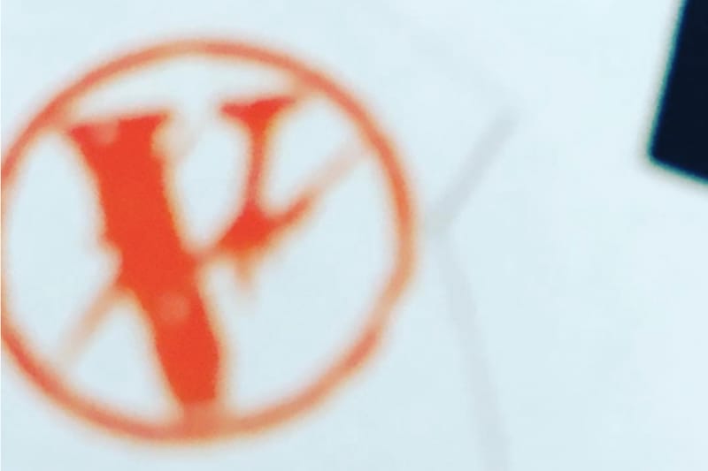 藤原ヒロシが Instagram で VLONE x fragment design のコラボロゴを公開？