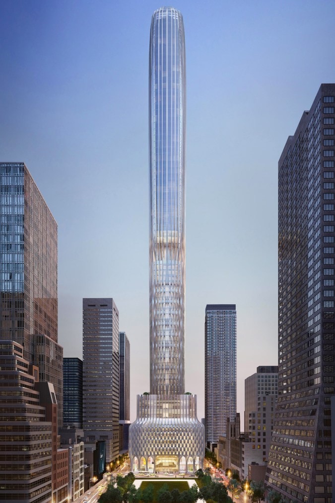 Zaha Hadid Architects 666Fifth Avenue ザハハディドアーキテクツ　ニューヨーク　ニューヨークシティー　NYC New York City
