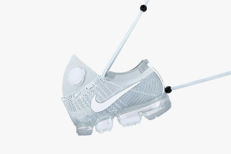 あのアーティストによって Nike Air VAPORMAX もフェイスマスクに