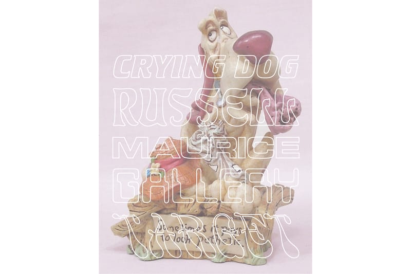ラッセル・モーリス が国内初の個展“Crying Dog”を開催
