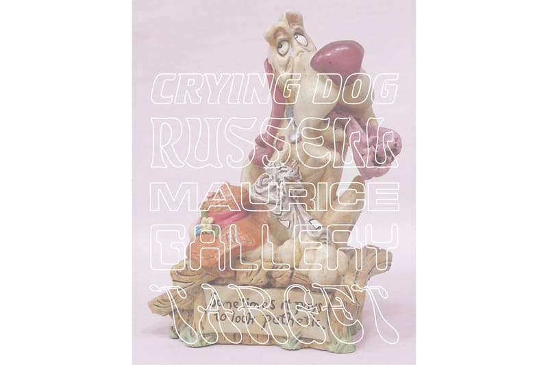 ラッセル・モーリス が国内初の個展“Crying Dog”を開催