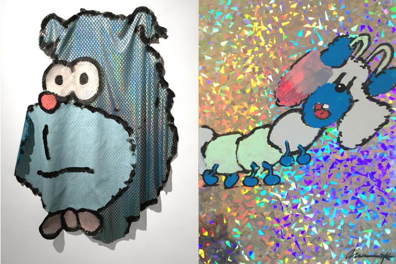ラッセル・モーリス が国内初の個展“Crying Dog”を開催