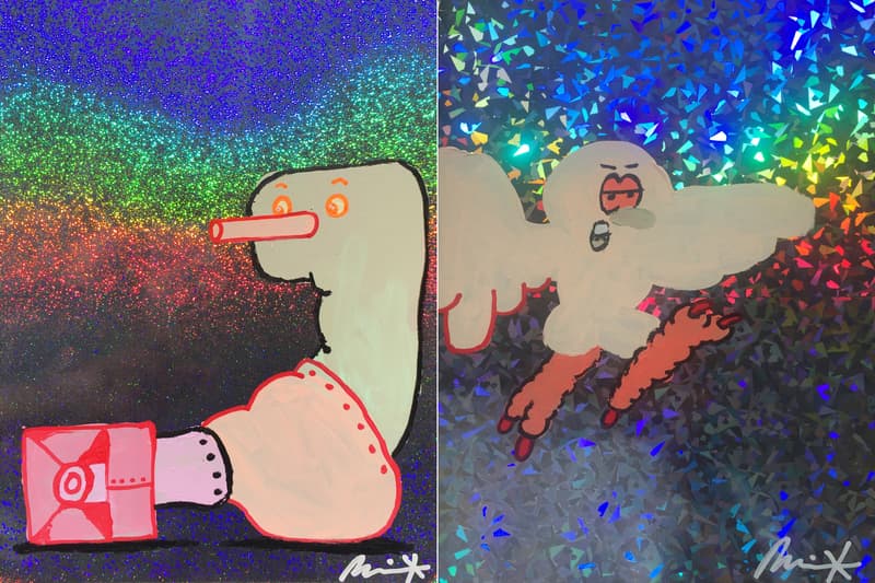 ラッセル・モーリス が国内初の個展“Crying Dog”を開催