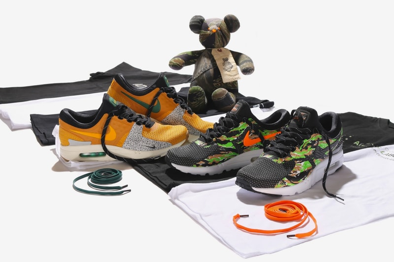 atmos  NIKEiD  Air Max Zero iD atmos safari tiger camo