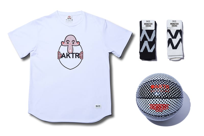 日本発のバスケアパレルブランド AKTR よりアーティストのエリック・エルムズとのコラボアイテムが登場