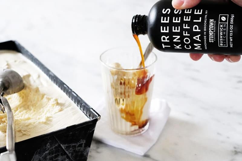 見た目にもクールなコーヒーフレーバーのメープルシロップ、Trees Knees Coffee Maple